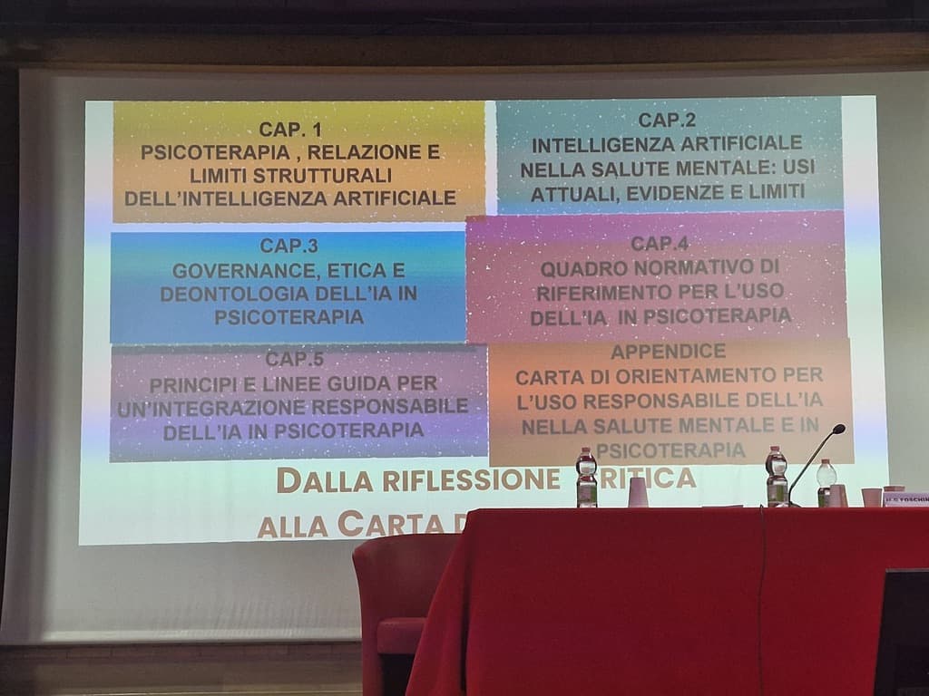 Struttura del convegno · cinque capitoli e una carta di orientamento